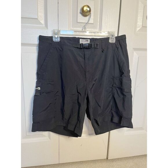 REI High Rise UPF 30 Lightweight Pocket Outdoor Hiking Trail Cargo Belted Shorts - Picture 1 of 11